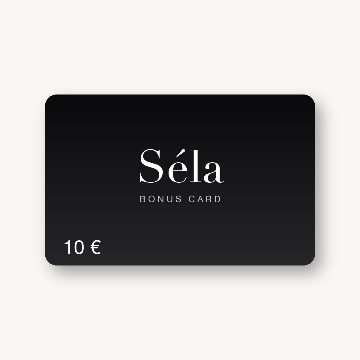 Bonus Card Séla da 10 €